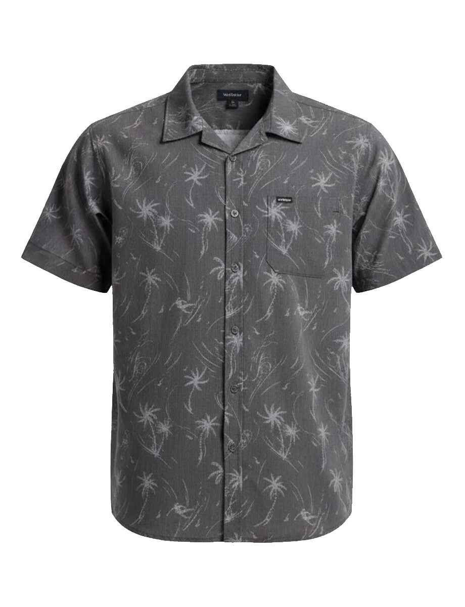 Camisa O'Neill TRVLR Graphite Palm 