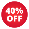 40 off