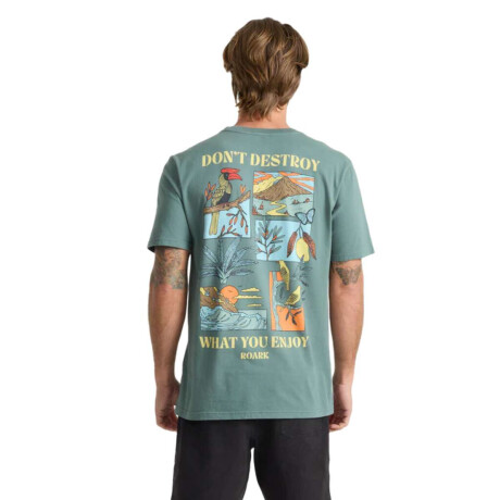 Remera Roark Enjoy Verde