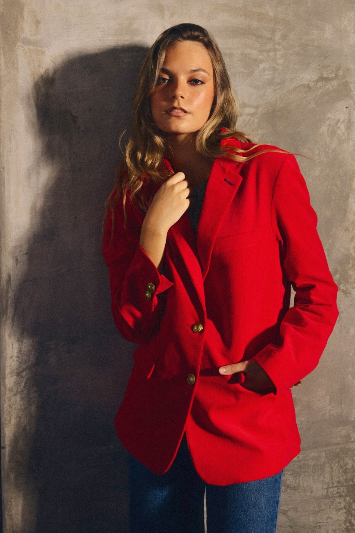 Blazer Titanic Rojo