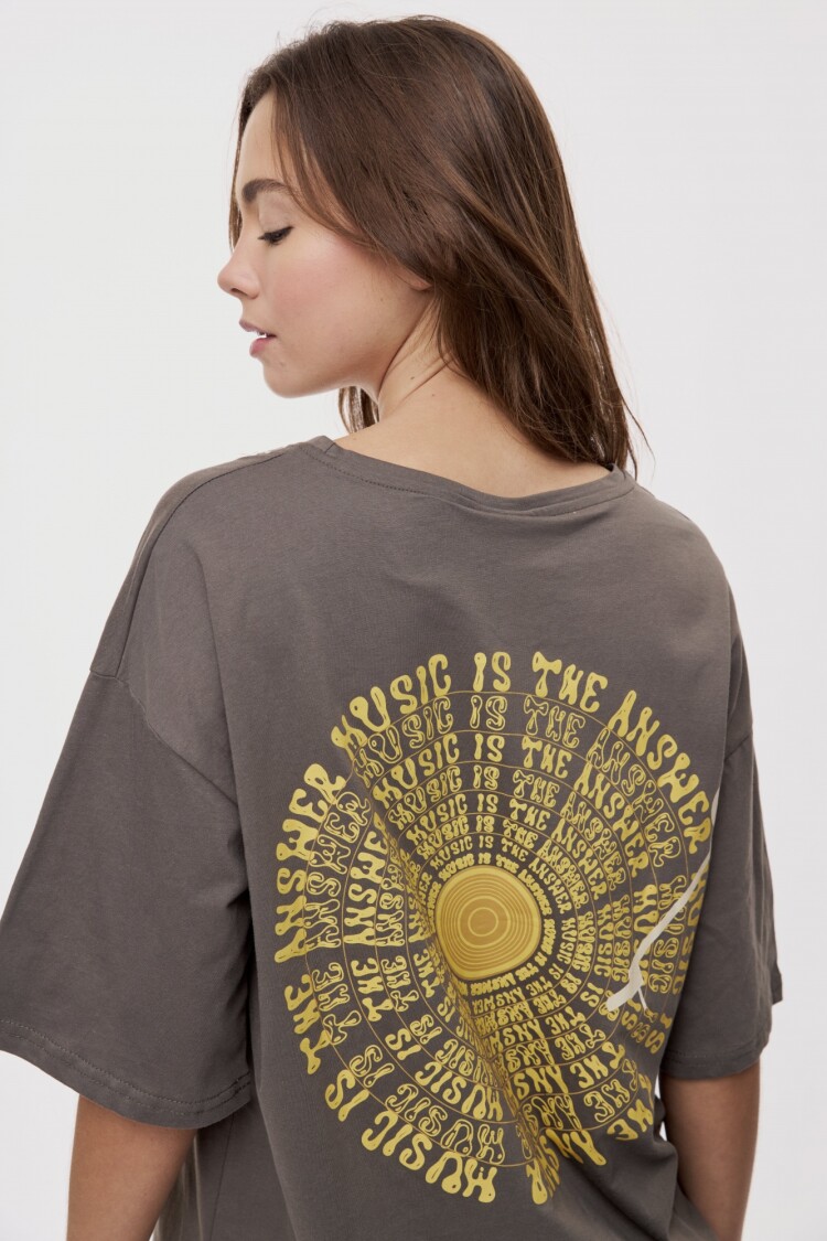 REMERA ANSWER Cemento