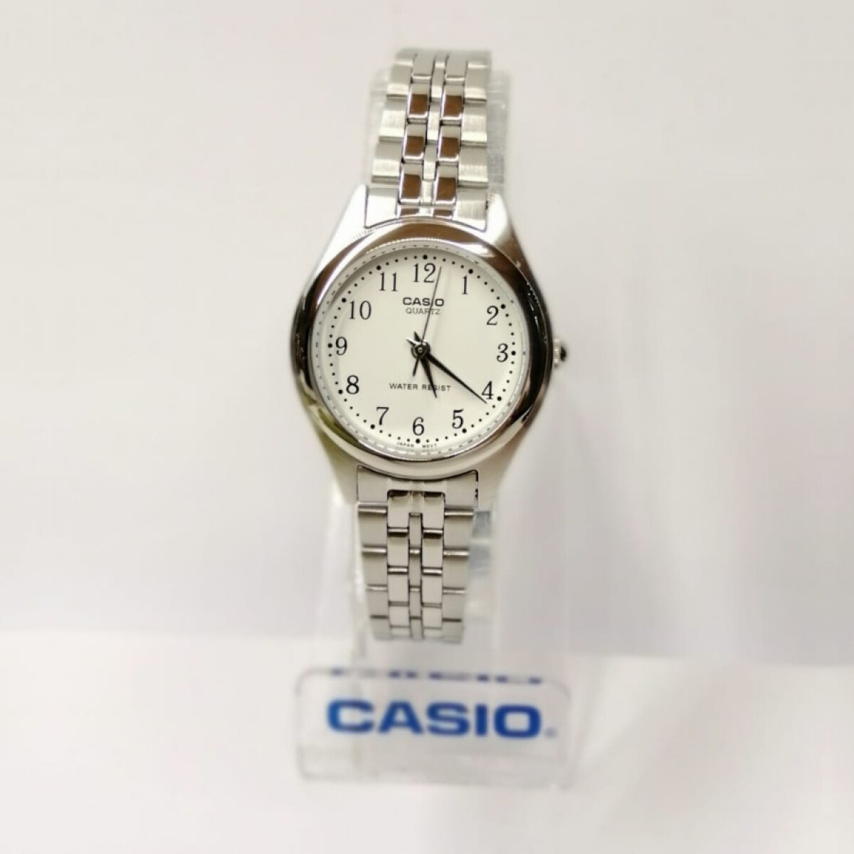 Reloj Casio Clásico Esfera Blanca 