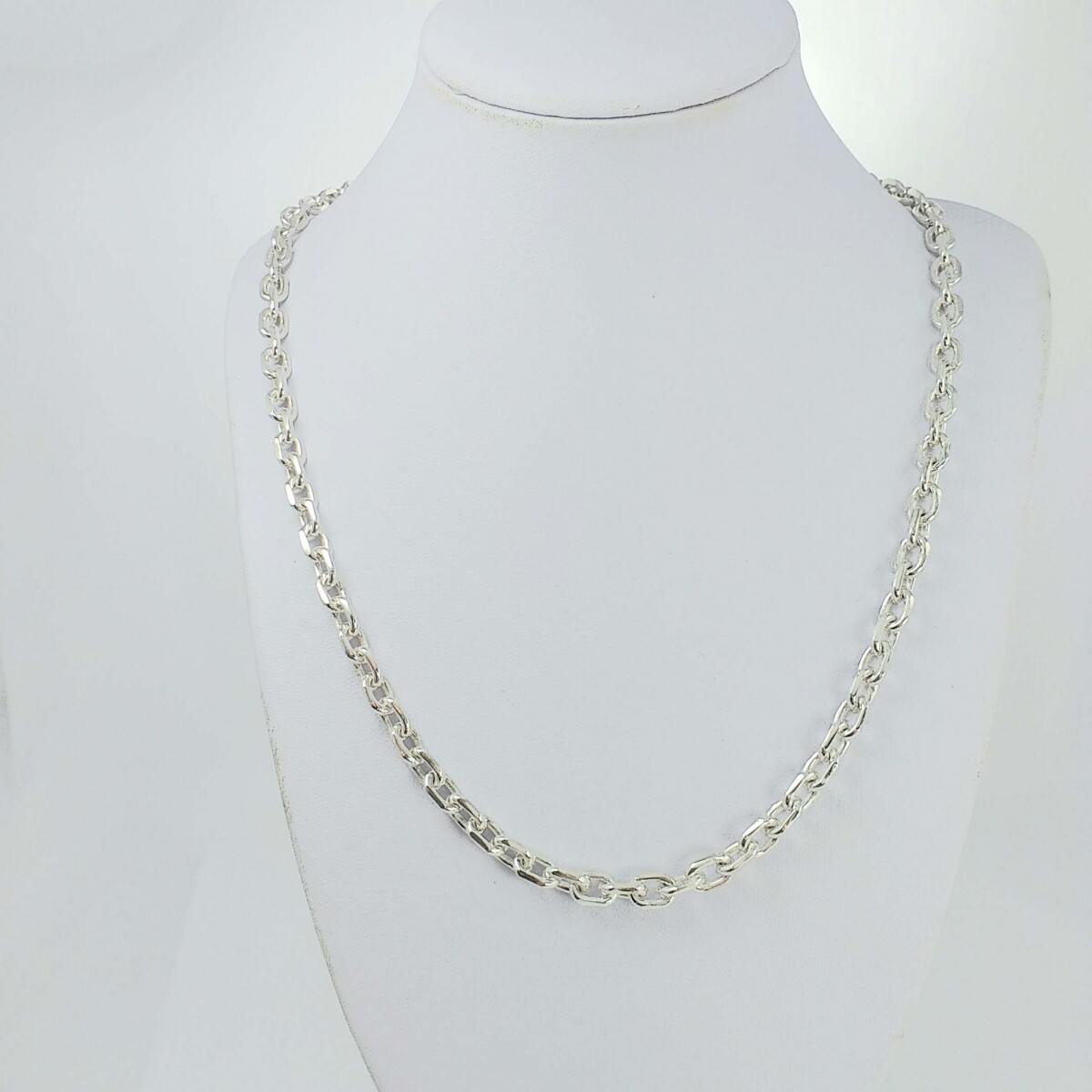 Cadena de plata 925. Modelo FORCET, 70 cm. 