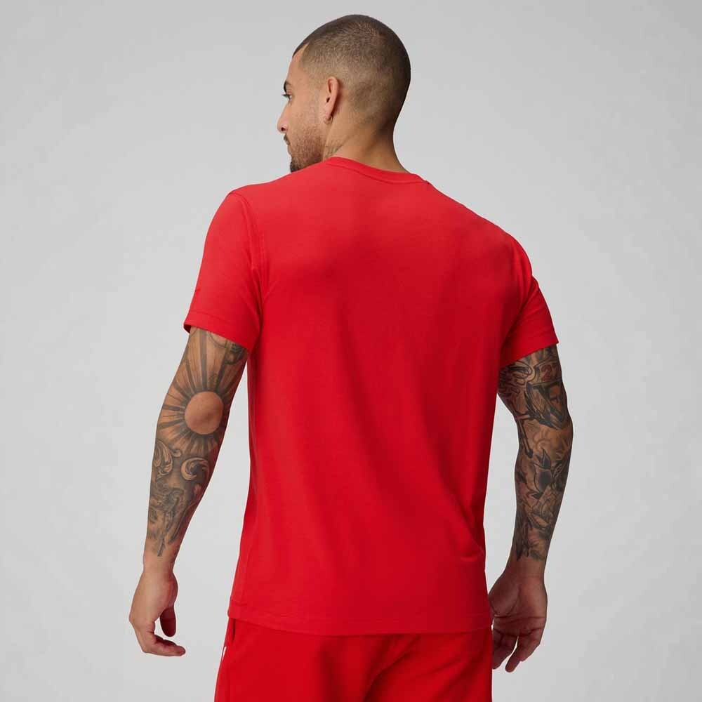 Short The 24-7 Tee Dna Stripe Hombre Heated Red/classic White