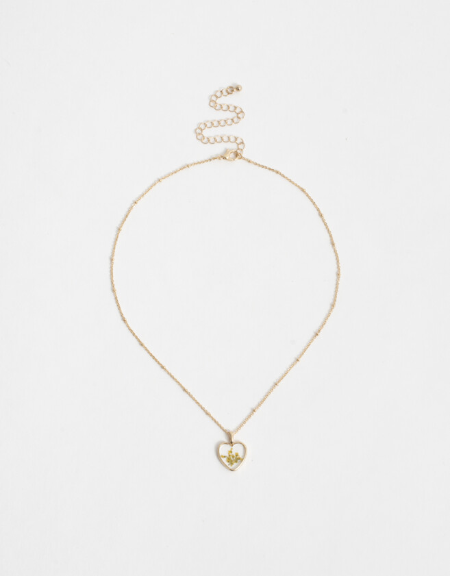 Cadena Corta con Dije Birthflowers Cortos Con Birthflowers - Dorado