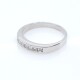 Anillo en oro 18k blanco y brillantes Anillo en oro 18k blanco y brillantes