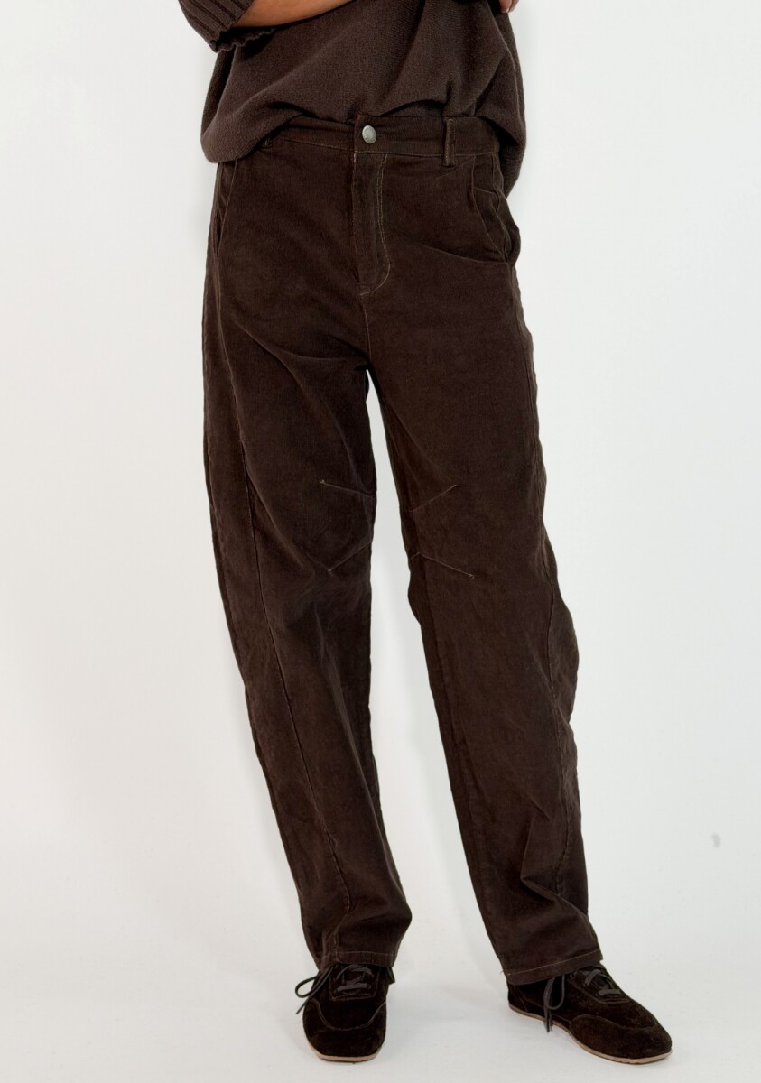 PANTALON ZOE - CHOCOLATE 