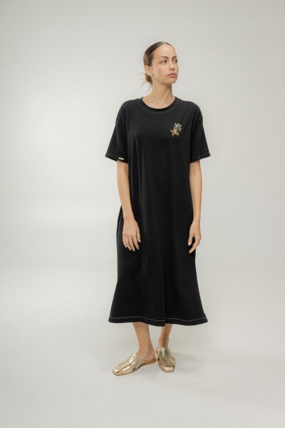 TSHIRT EXTRA COTTON Negro
