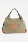 Bolso oversize canvas verde