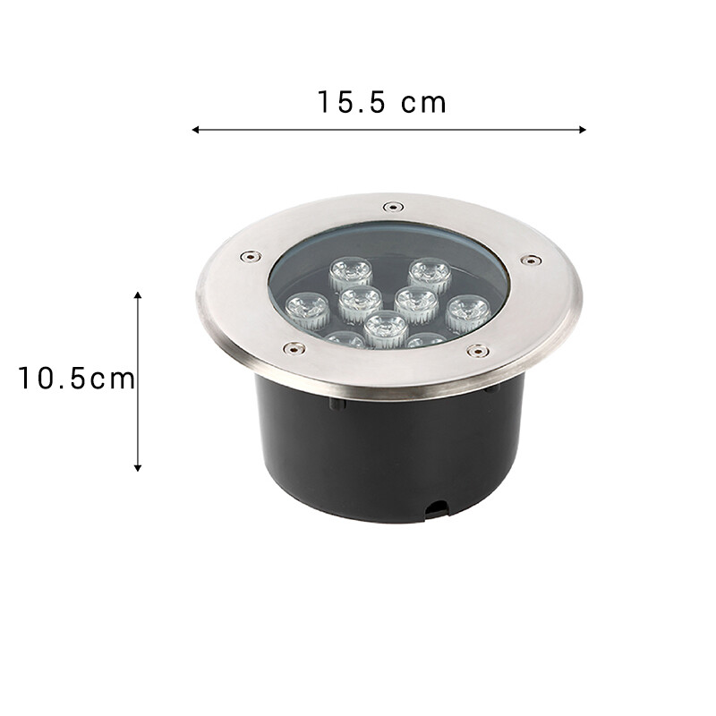 Foco Led de Piso Galilei 9W Luminaria LED De Piso Galilei 9W