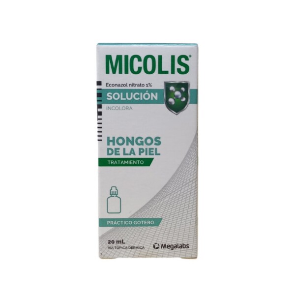 Antimicótico en Solución Micolis x 20 ml Antimicótico en Solución Micolis x 20 ml