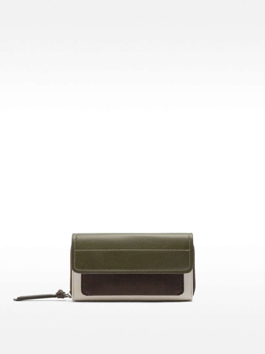 Cartera De Color Block - multicolor 