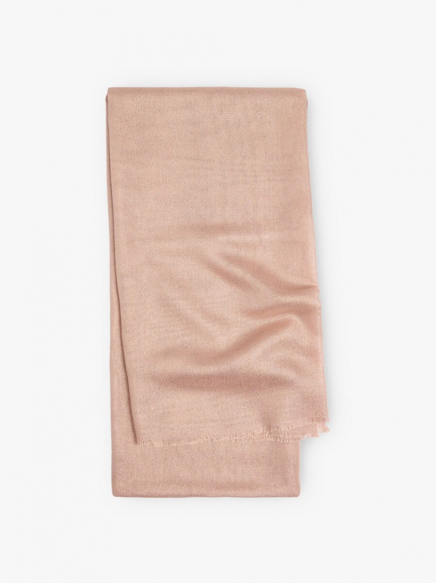 Pañuelo De Ceremonia Con Hilo Metalizado - rosa 
