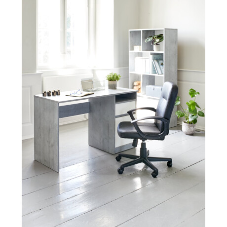 Silla De Oficina Nimtofte Polipiel Negro