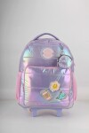 Mochila escolar con ruedas Puffer Multicolor