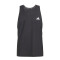 Musculosa de Hombre Adidas Own the Run Negro - Blanco