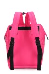 Mochila multicierres con monedero Fucsia