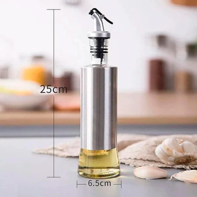 Dispensador de aceite o vinagre 300 ml GRIS