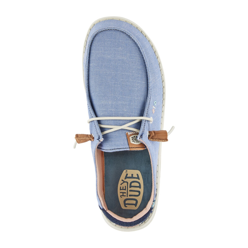 Wendy Chambray Boho - Mujer Blue