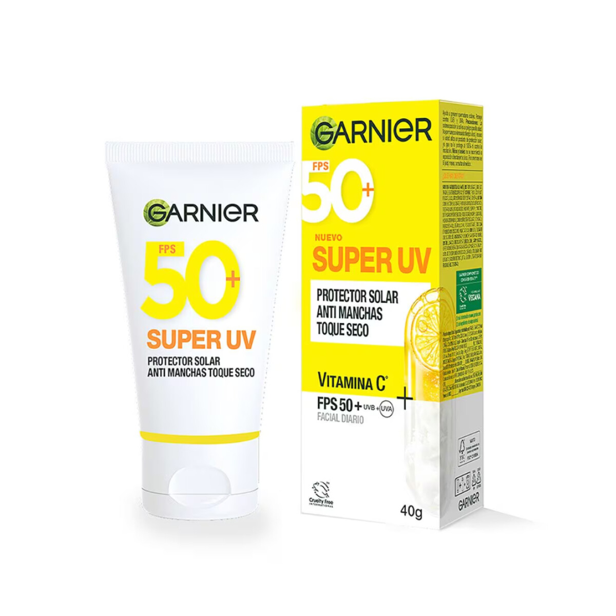 Protector Solar Toque Seco Invisible FPS 50 – Garnier 