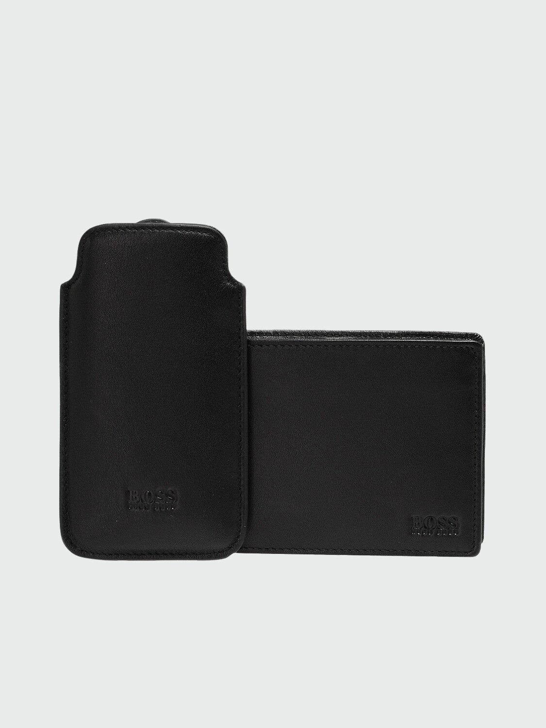 BOSS- KIT DE BILLETERA Negro