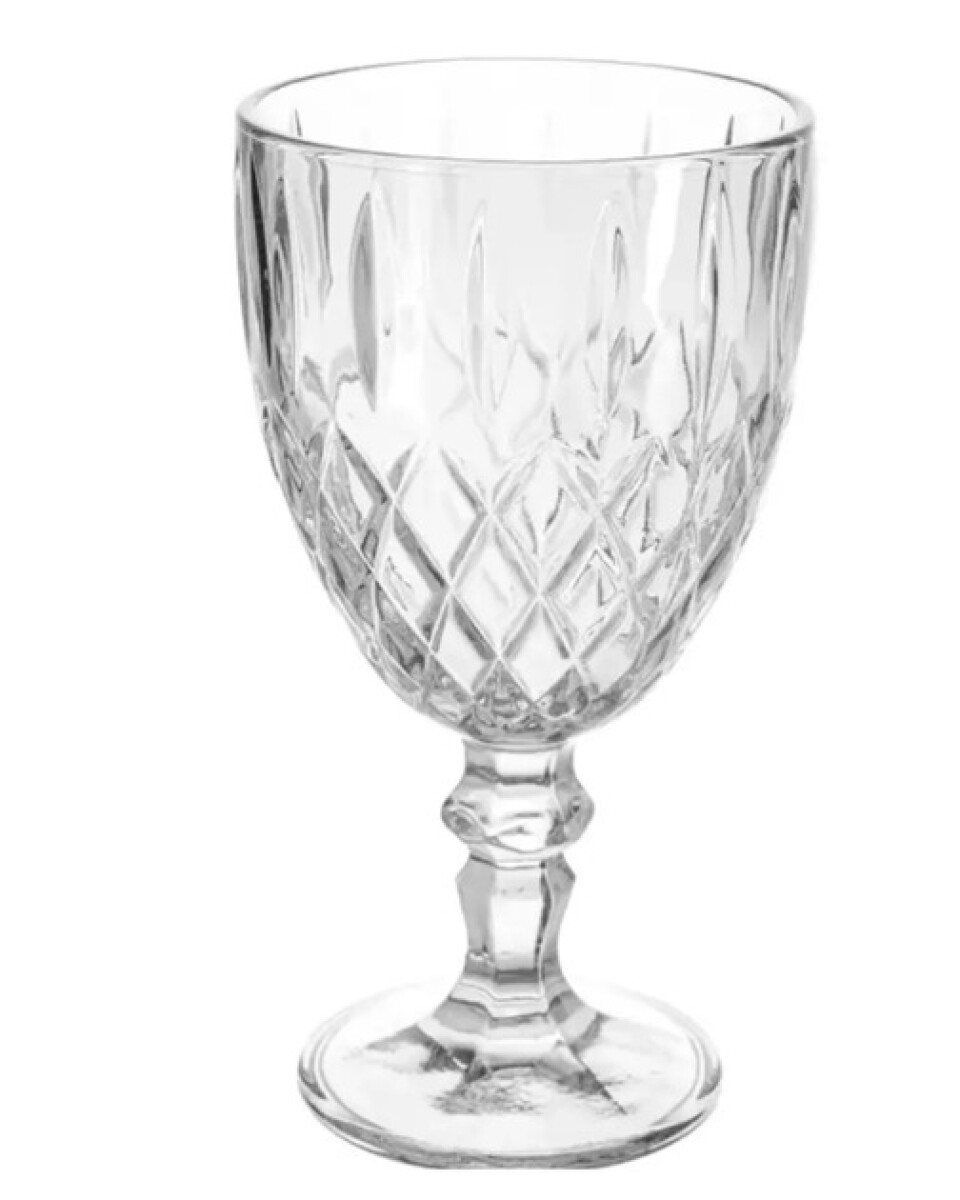 SET 6 COPAS VIDRIO LABRADAS 340 ML X-09XL 