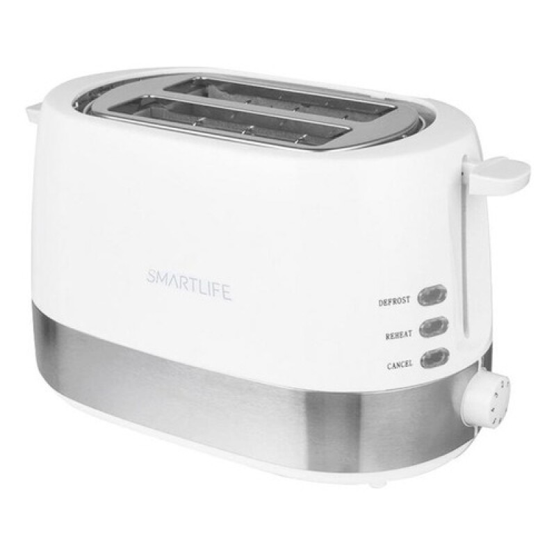 Tostadora Smartlife 720-850W Auto-centrado de pan Blanco