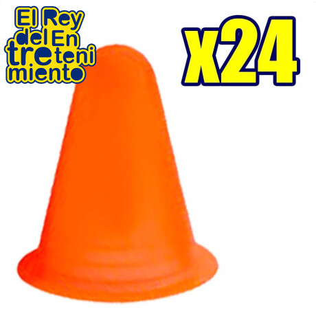 Set 24 Conos Slalom Entrenamiento Deporte Roller Cmb000709