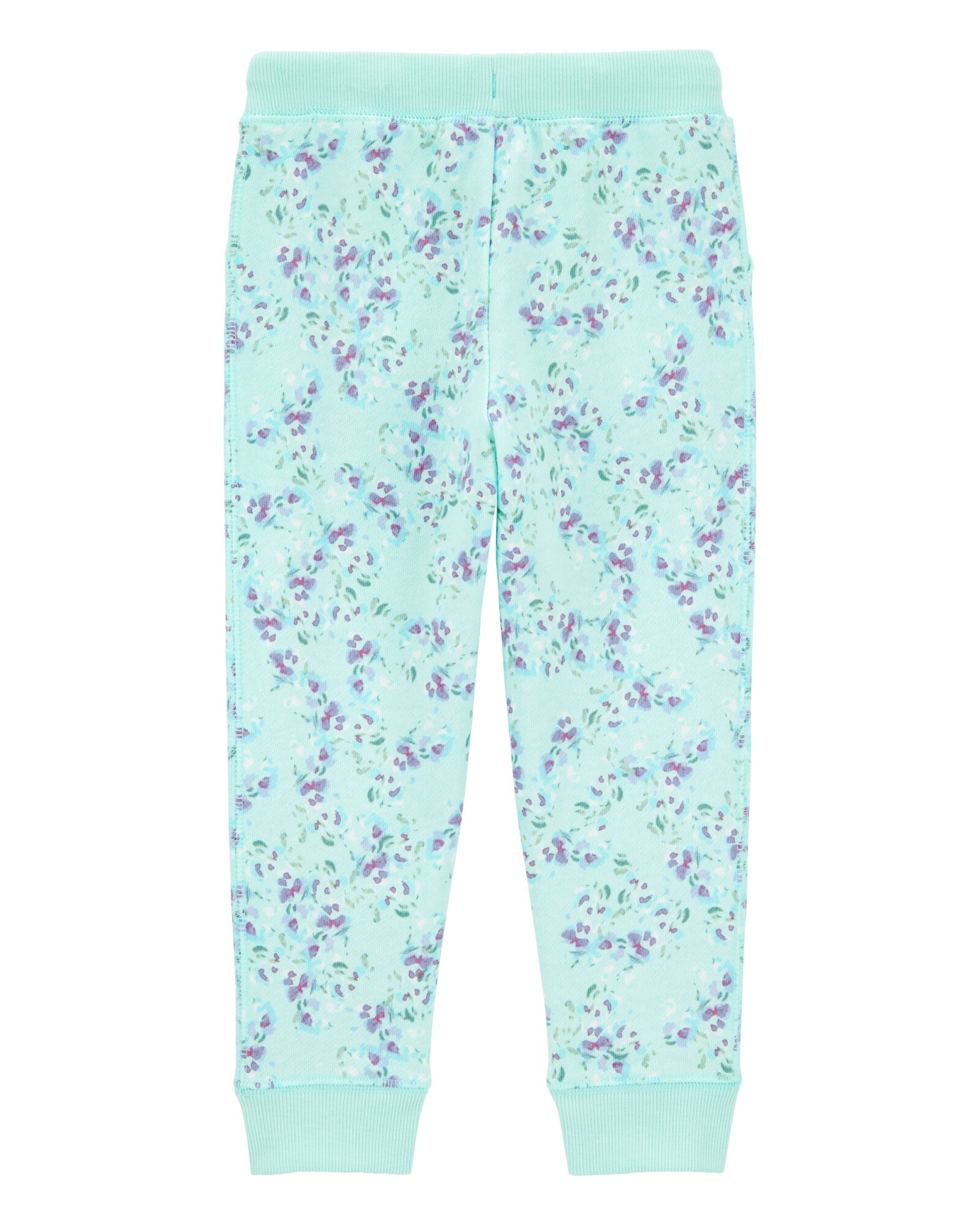 Pantalón deportivo de algodón, diseño floral Pantalón deportivo de algodón, diseño floral