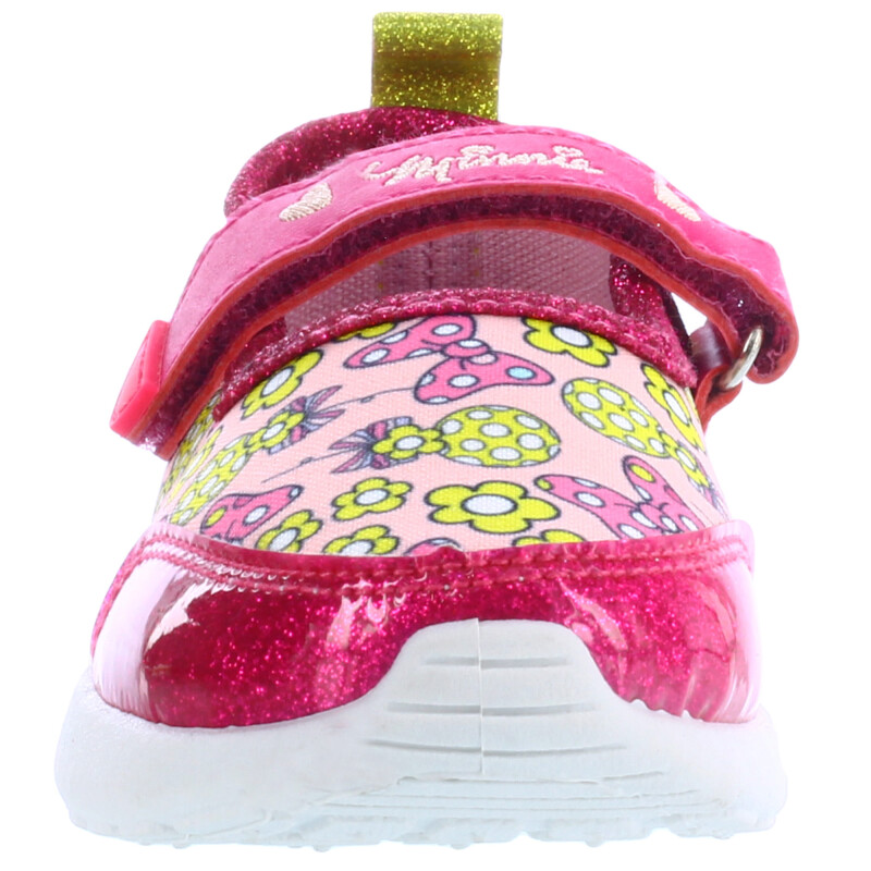 Guillerminas Infantiles Disney Minnie c/Velcro Rosa - Fucsia