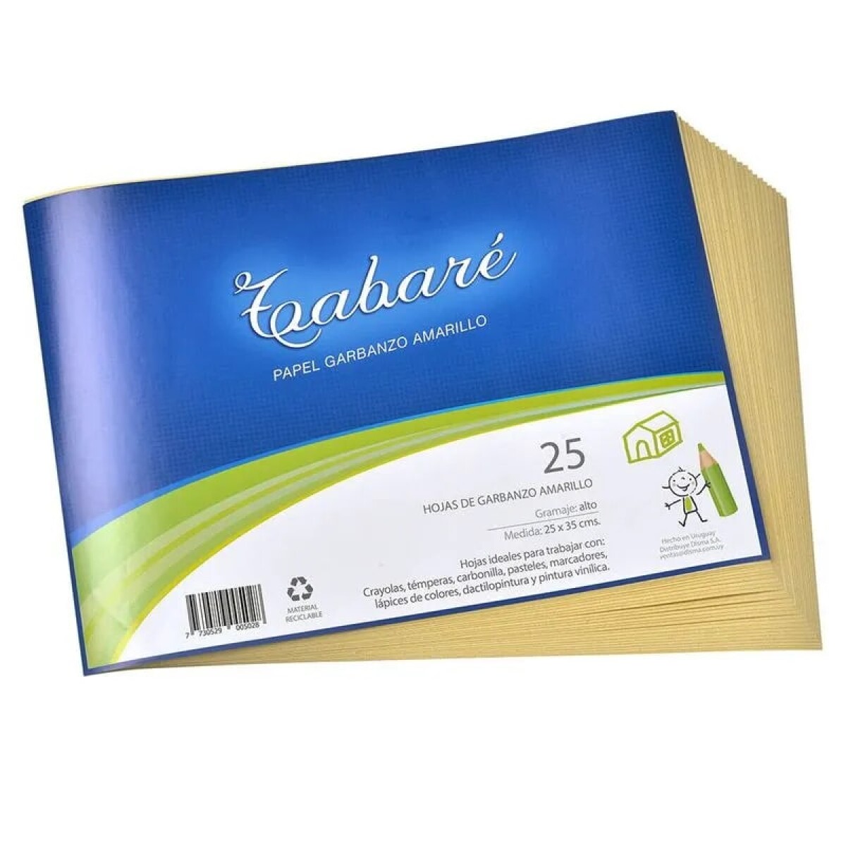 Hojas de Garbanzo Tabaré x25 - Amarillo 