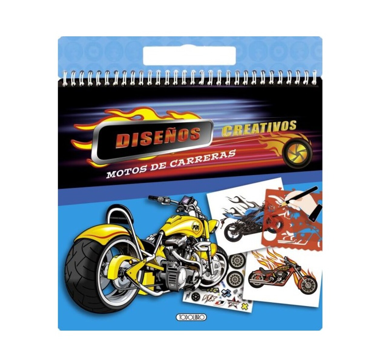 DISEÑOS CREATIVOS MOTOS DE CARRERAS 