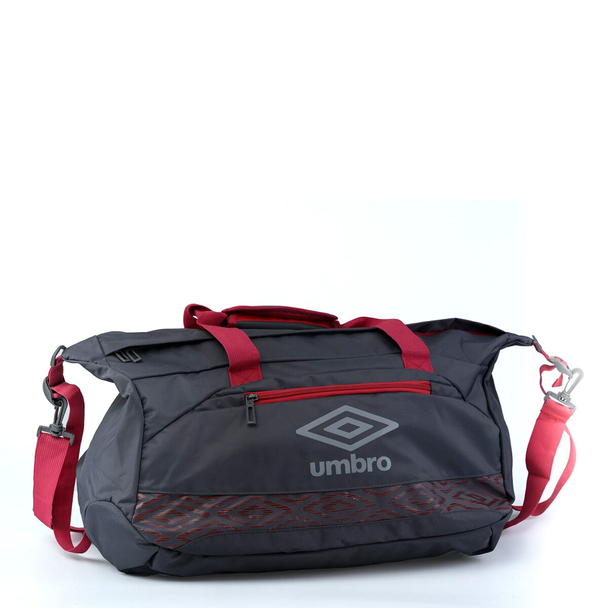 Bolso Umbro Duffle - Gris - Rojo 