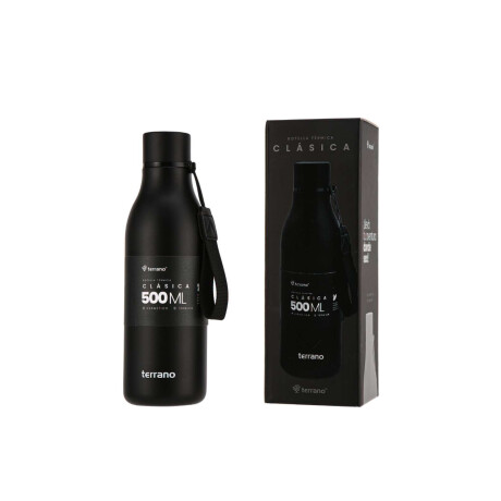 Botella Térmica Clásica Negro