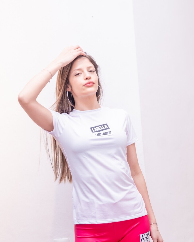 Remera Go On Blanca U