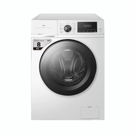 LAVARROPAS TCL 8KG CARGA FRONTAL Lavarropas Inverter TCL P108FL Carga Frontal Capacidad 8Kg - White