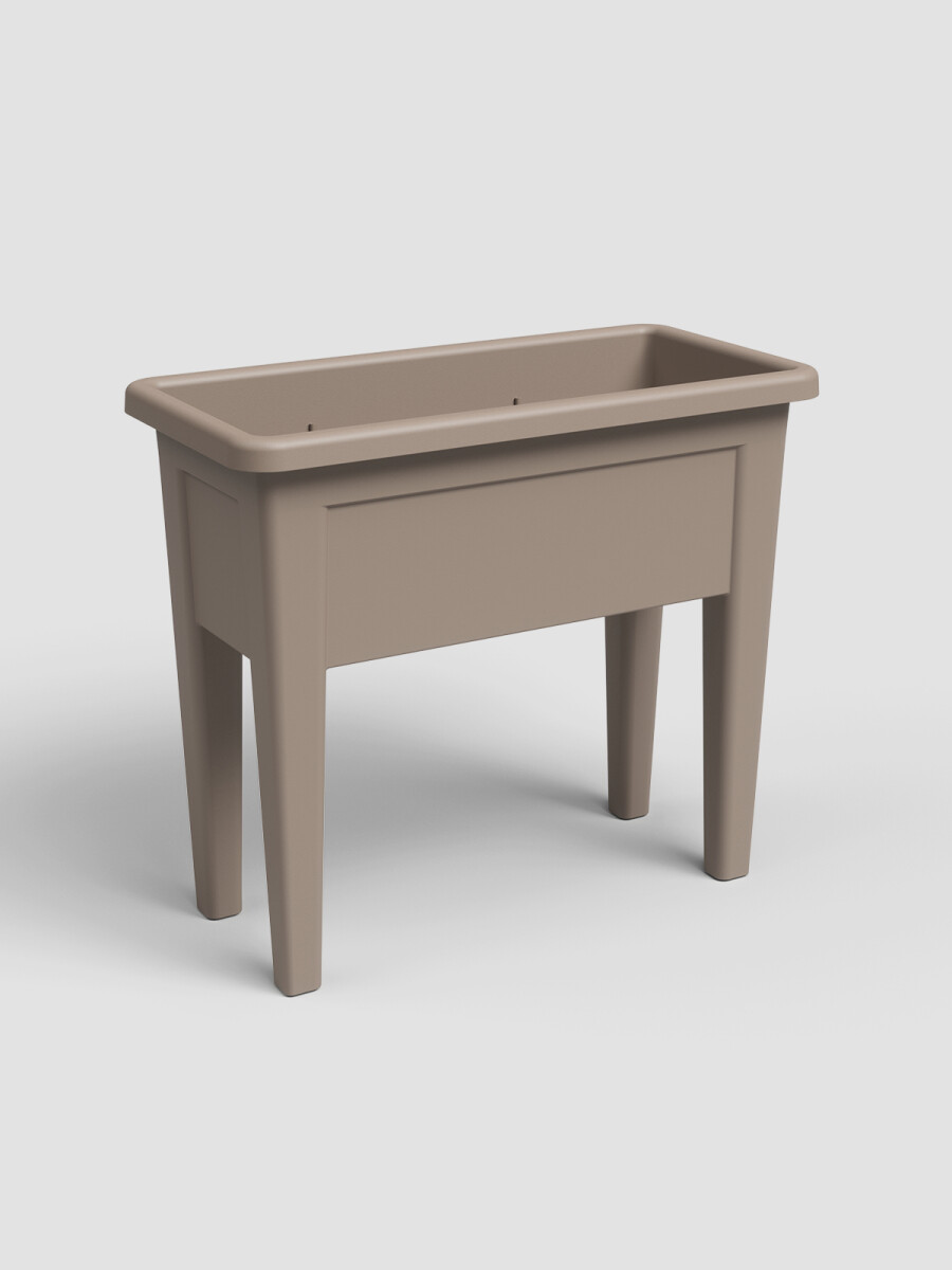 HUERTO URBANO 100 CM CON AUTORIEGO TAUPE