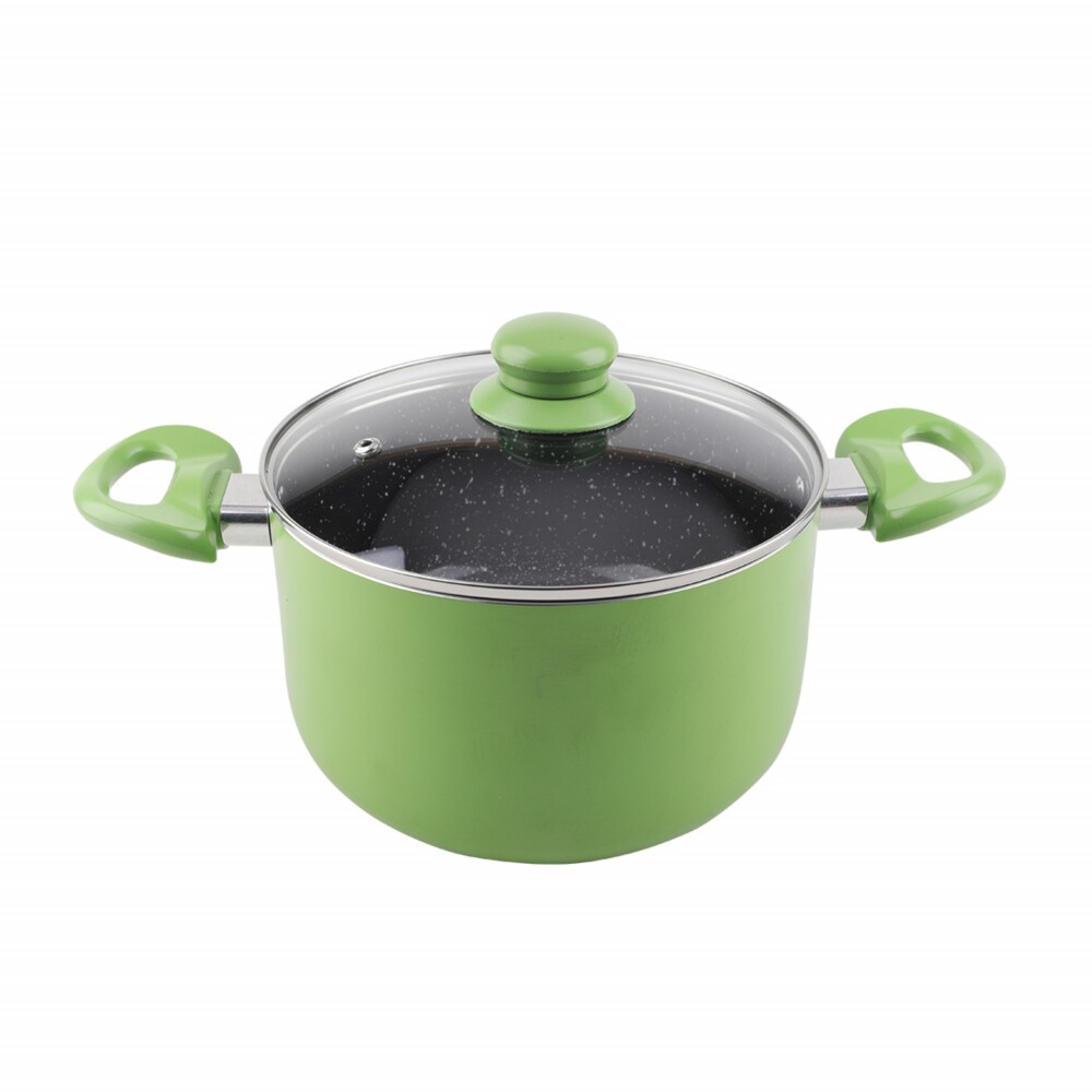 Cacerolas c/tapa 24m - Verde Cacerolas c/tapa 24m - Verde