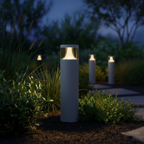 BOLARDO KANE 80 CM Luminaria Bolardo Exterior 9W Kane 80cm Gris Grafito