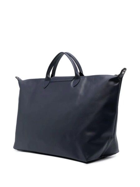 Longchamp -Bolso de viaje extra grande en cuero, Le pliage Xtra Azul