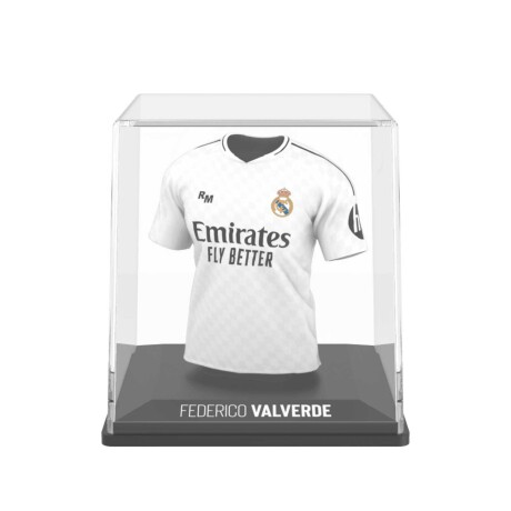 Camiseta Coleccionable Fútbol Federico Valverde Real Madrid BLANCO