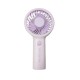 Ventilador mini con soporte violeta