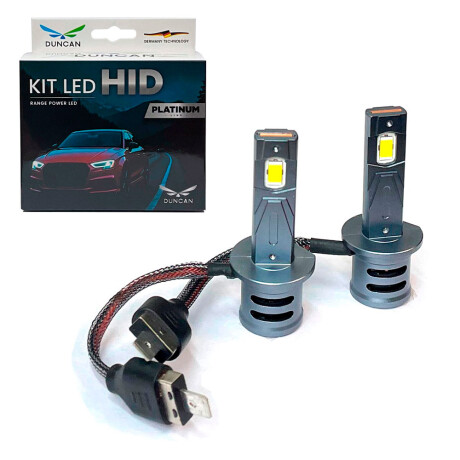 LAMPARA - LED 30W H1 12-24V PLATINUM BLISTER X2 DUNCAN LAMPARA - LED 30W H1 12-24V PLATINUM BLISTER X2 DUNCAN