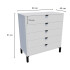 Cómoda Marden De 5 Cajones Vertical/ Blanco CóMODA MARDEN DE 5 CAJONES VERTICAL/ BLA