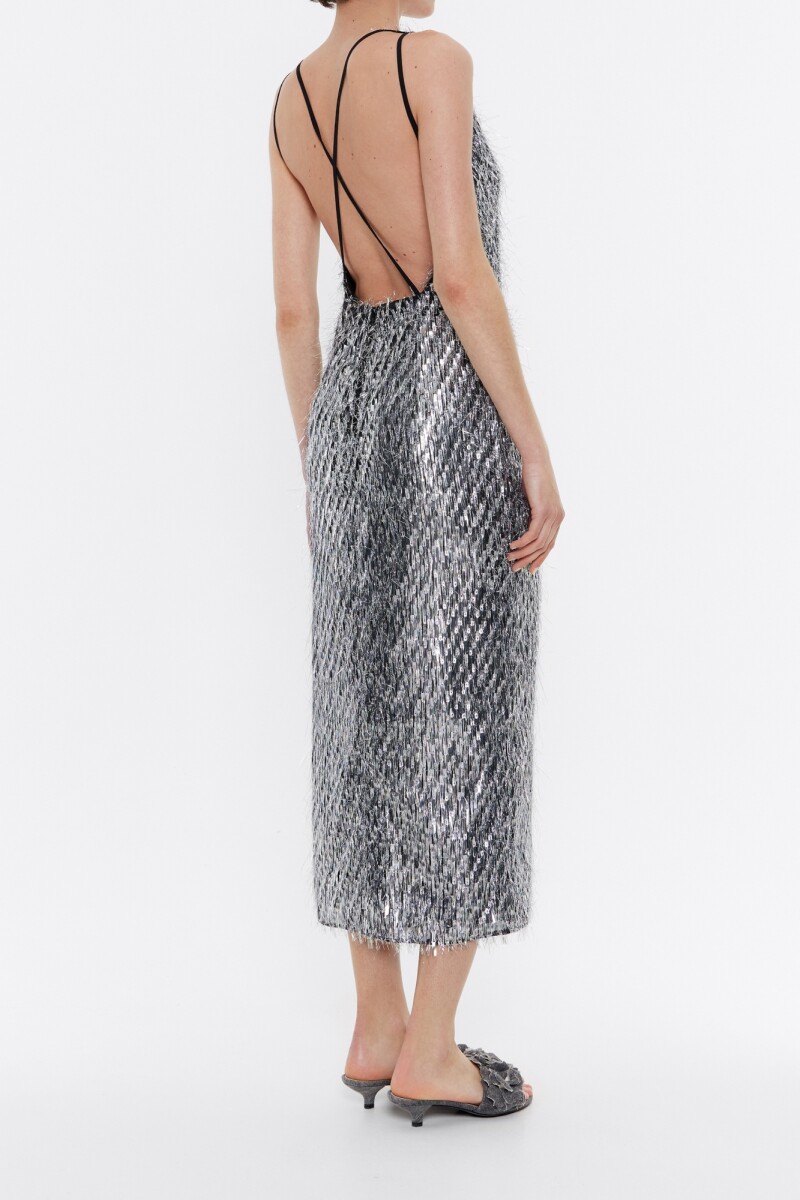 VESTIDO MUJER Plata