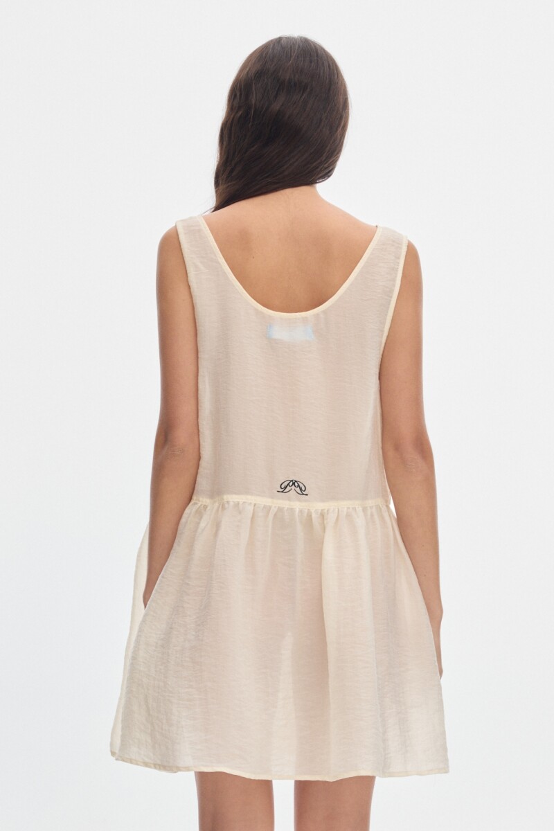 Vestido Adams Silky Cream