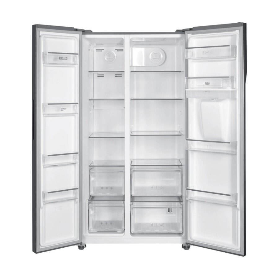Heladera Inverter Inox Side by side Beko 532L GNO5322WDXPN / ETW Heladera Inverter Inox Side by side Beko 532L GNO5322WDXPN / ETW