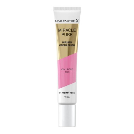Rubor en Crema Max Factor Miracle Pure Tono Radiant Rose N°01 Rubor en Crema Max Factor Miracle Pure Tono Radiant Rose N°01