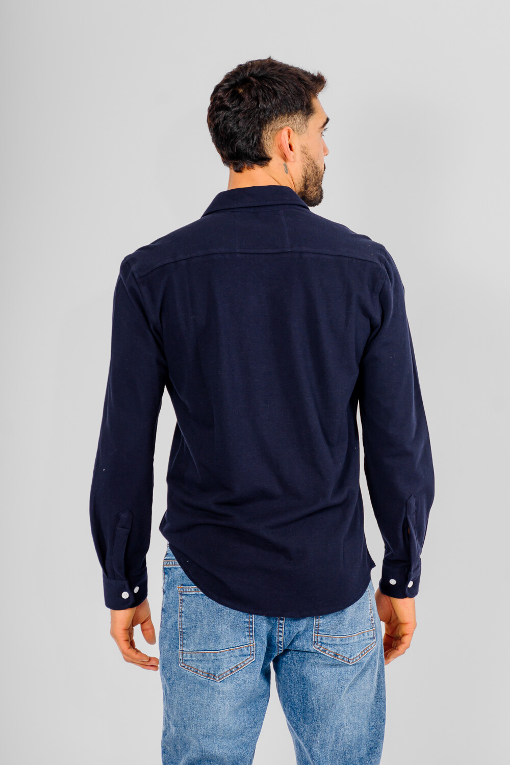 Camisa Fau Azul Marino