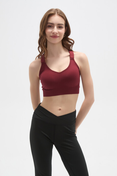 Tops Iriana Bordeaux